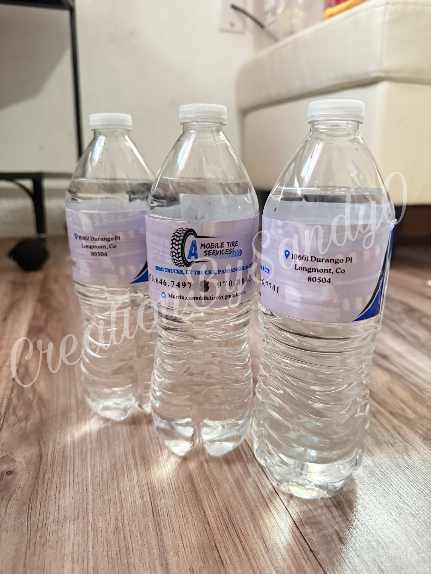 Etiquetas para agua | personalizadas para cualquier evento o negocio | A10