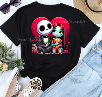 D61 DTF TRANSFERS | Jack and Sally 2