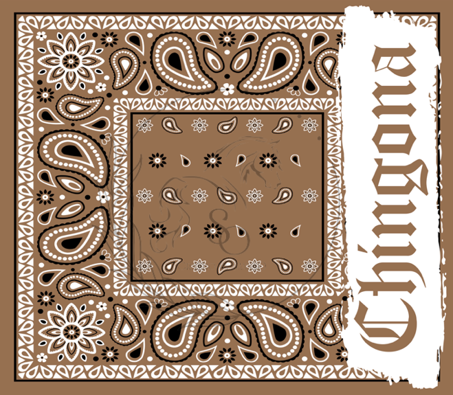 T655 | Transfers De Sublimacion | Pañuelo Chingona| Cafe