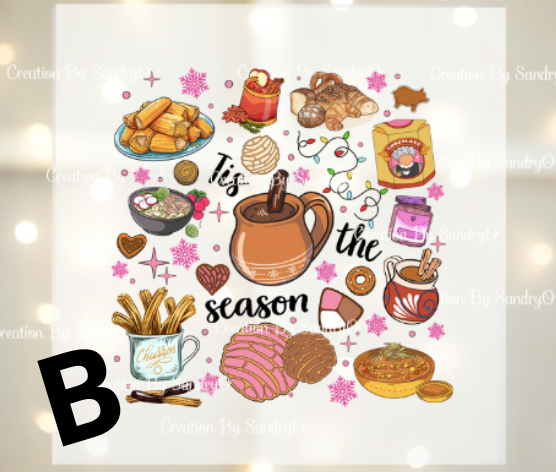 D197 | DTF TRANSFERS | CHRISTMAS | TIS THE SEASON