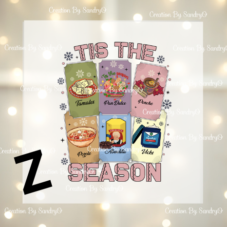 D200 | DTF TRANSFERS | CHRISTMAS | TIS THE SEASON