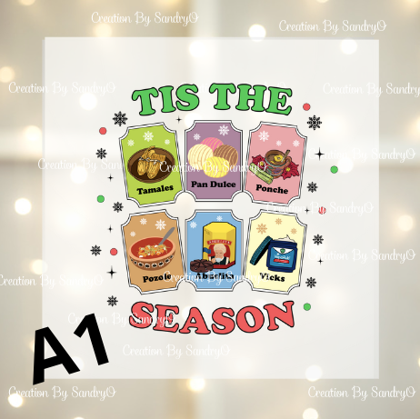 D200 | DTF TRANSFERS | CHRISTMAS | TIS THE SEASON
