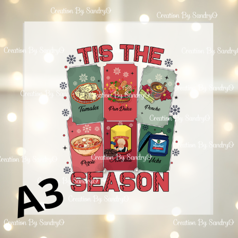 D200 | DTF TRANSFERS | CHRISTMAS | TIS THE SEASON