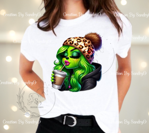 D205 DTF TRASFERS | Navidad Grinch