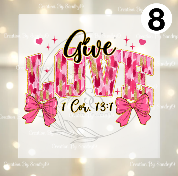 D219 DTF TRANSFERS | Valentine | DTF