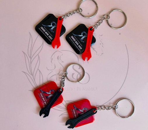 A4 | NFC Tag | LLaveros inteligenes | Logo