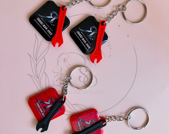 A4 | NFC Tag | LLaveros inteligenes | Logo