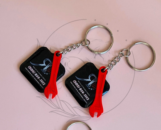 A4 | NFC Tag | LLaveros inteligenes | Logo