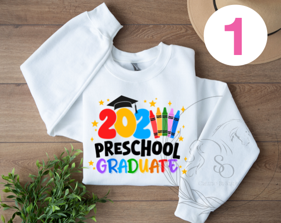 D233 | DTF TRANSFER | Preschool 2025 | Graduate