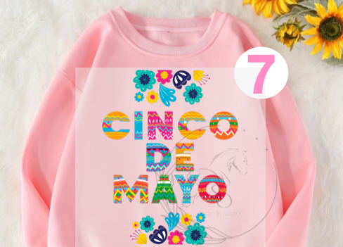 D234 | DTF TRANSFER | 5 DE MAYO