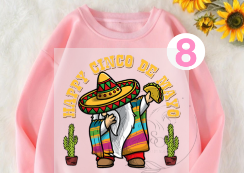 D234 | DTF TRANSFER | 5 DE MAYO