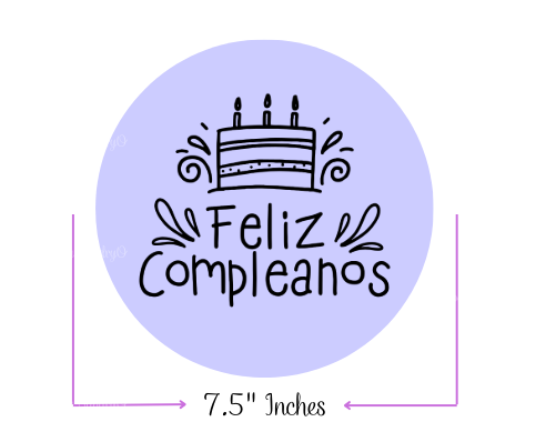S14 | Edible Cake Decoration | Party |