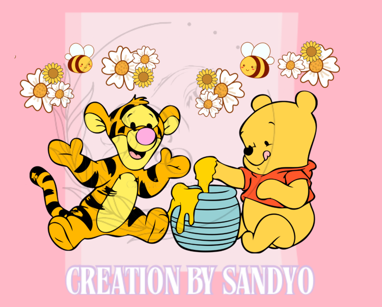 D1 DTF TRANSFERS | winnie the pooh