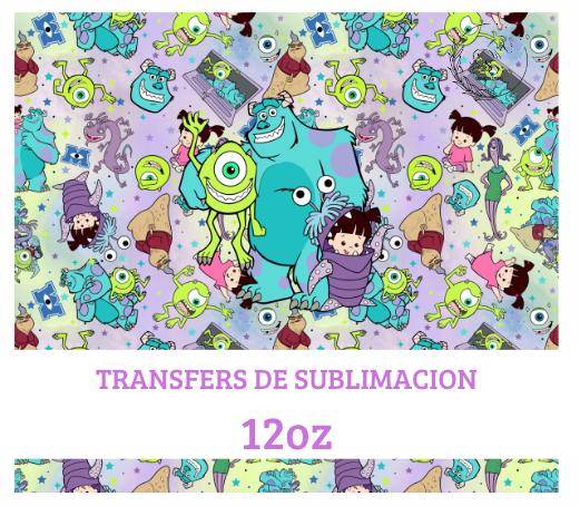 TRANSFERS DE SUBLIMACION PARA 12oz