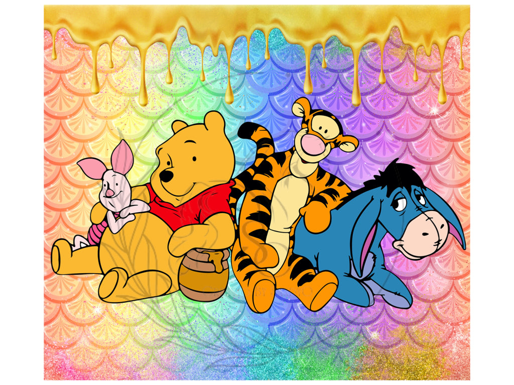 T35 Transfer To Sublimate Winnie The Pooh (2)