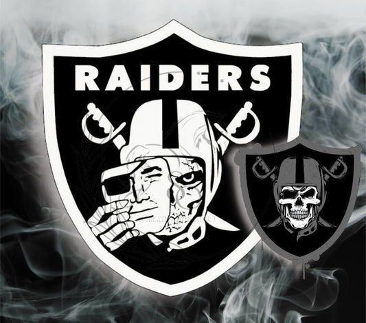 T459 Raiders Sublimation Transfers