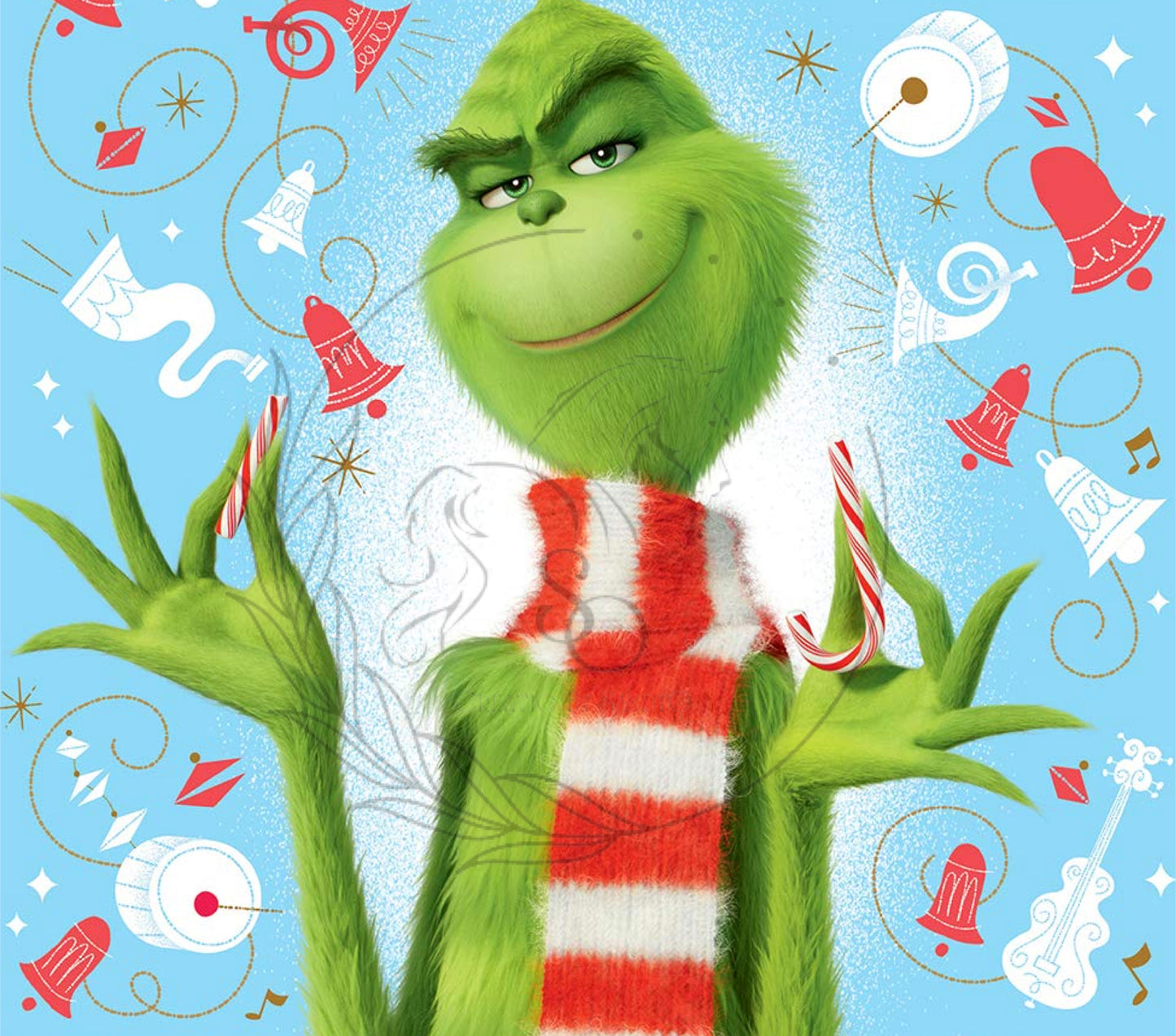 T342 Grinch Sublimation Transfer