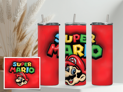 T114 Super Mario 2 Sublimation Transfer