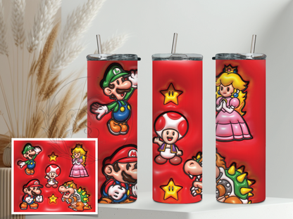 T115 Super Mario 3 Sublimation Transfer