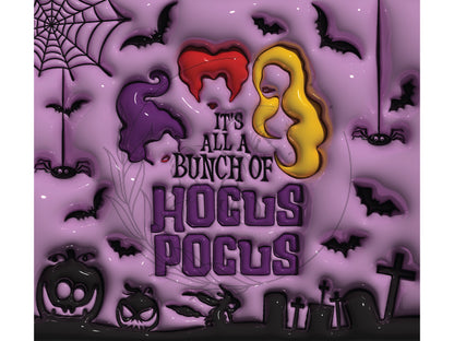 T214 Hocus Pocus Sublimation Transfer