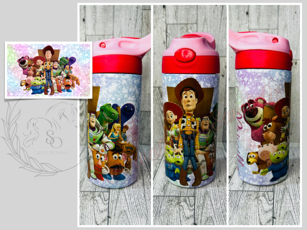 N1 Botella Para Niños Toys Story