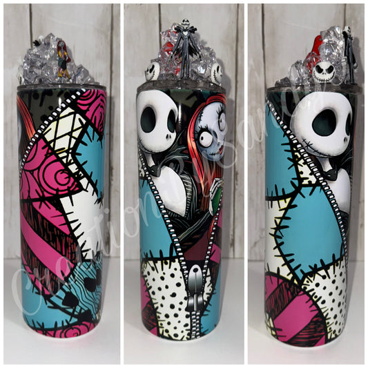 V185 The Nightmare Before Christmas Tumbler