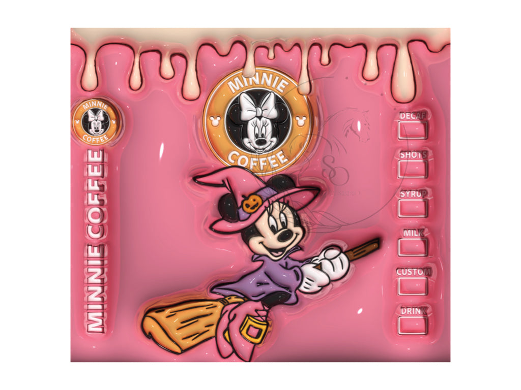 T127 Sublimation Transfer Minnie Mouse 2