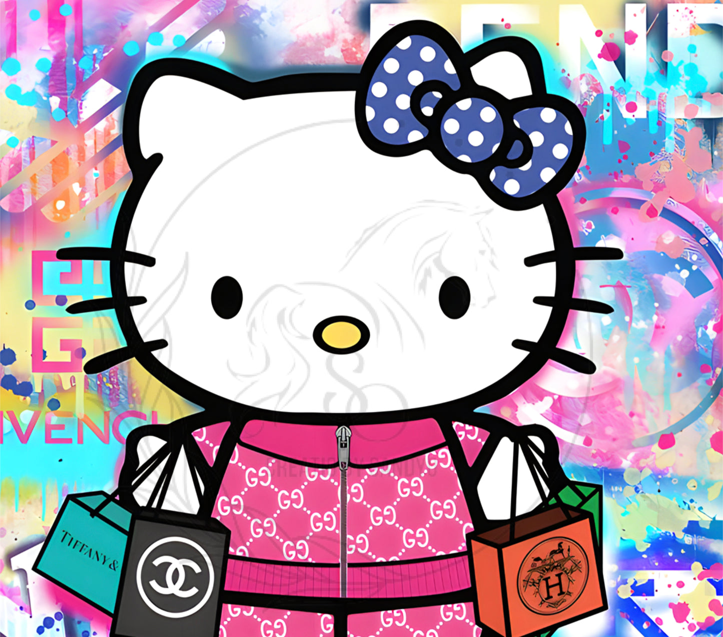 T387 Treansfer De Sublimacion Hello Kitty