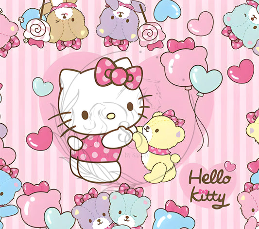 T407 Hello Kitty Sublimation Transfer