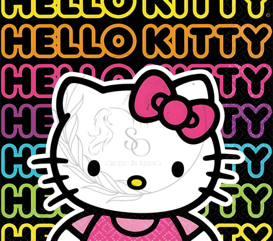 T409 Hello Kitty Sublimation Transfer