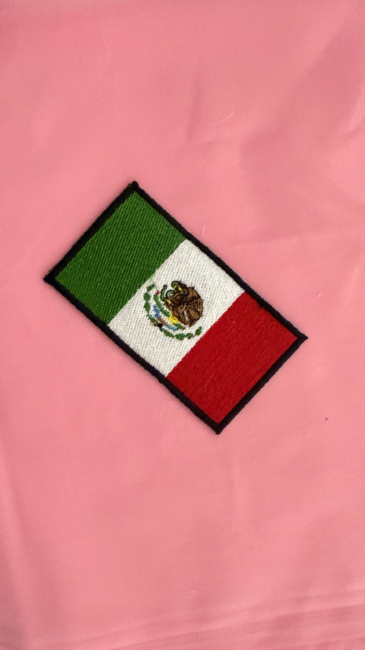 Parche Bordado de la Bandera de México | X5