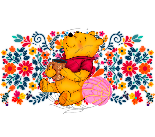 H27 Winnie The Pooh With Shell