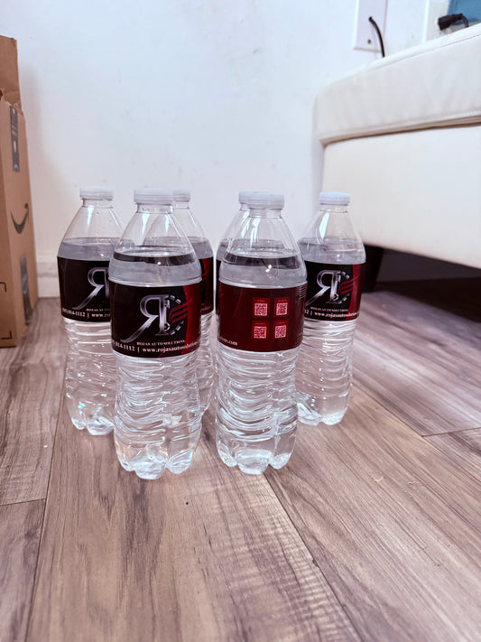 Etiquetas para agua | personalizadas para cualquier evento o negocio | A10