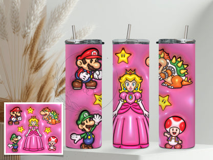 T109 Super Mario 3 Sublimation Transfer