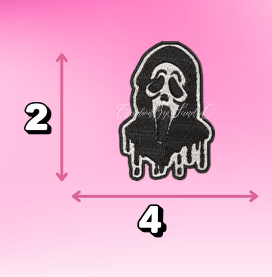 Ghost Face Drip
 | X9| Patch con Adhesivo