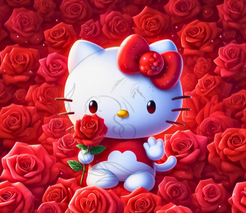 T582 Transfer Para Sublimacion | Hello Kitty 2