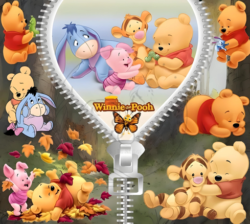 T559 Transfer Para Sublimacion | Bebe Winnie the pooh