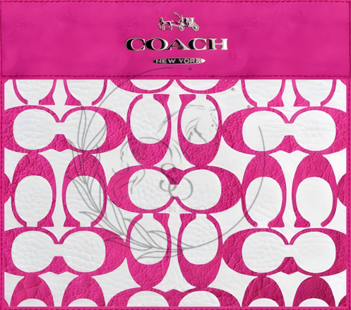 T580 Sublimation Transfer | Coach New York Pink