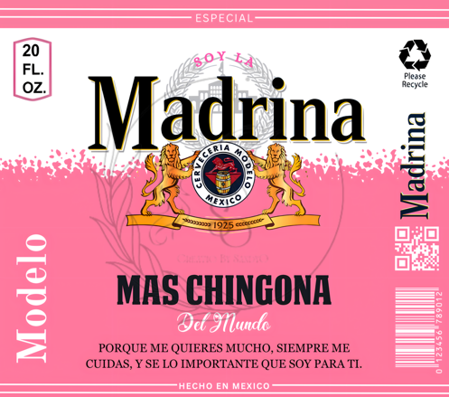 T599 Transfer Para Sublimacion | Madrina Rosa