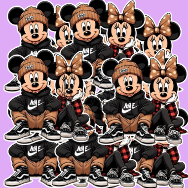 S10 Minnie and Mickey Mouse | Set of 10