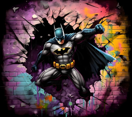 T606 Sublimation Transfer | Batman