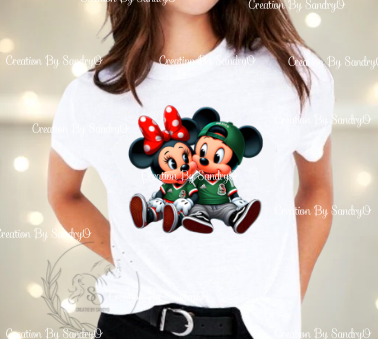 D110 Micky Mouse and Minnie Mouse | Mexico | DTF Transfers | DTF