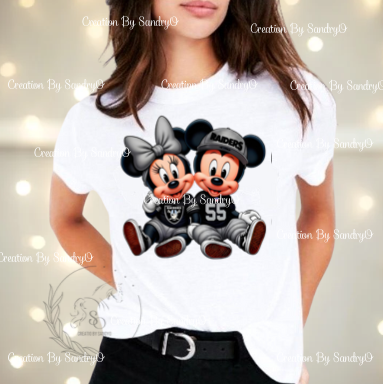 D112 Micky Mouse and Minnie Mouse | DTF Transfers | DTF | Riders