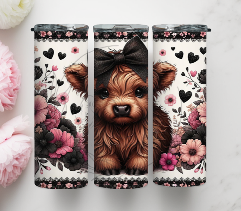 V223 20oz Tumbler Cup | Stainless steel | Cow