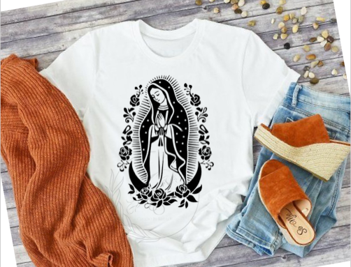 D174 | Virgen de Guadalupe  | READY TO PRESS | TRANSFER SHEET