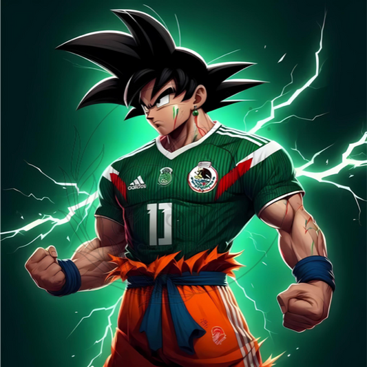 T775 | Transfers De Sublimacion | Mexico, Dragon ball z