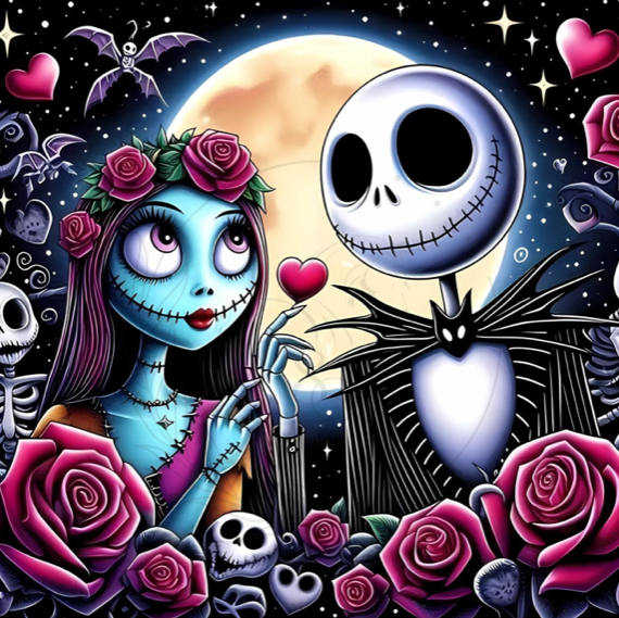 T794 | Transfers De Sublimacion | Jack and Sally