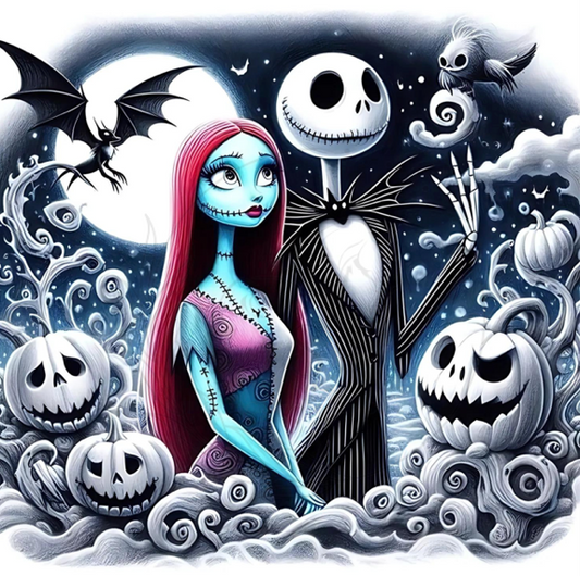 T793 | Transfers De Sublimacion | Jack and Sally