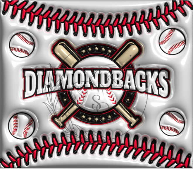 T804 | Transfers Para Sublimar | DiamondBacks