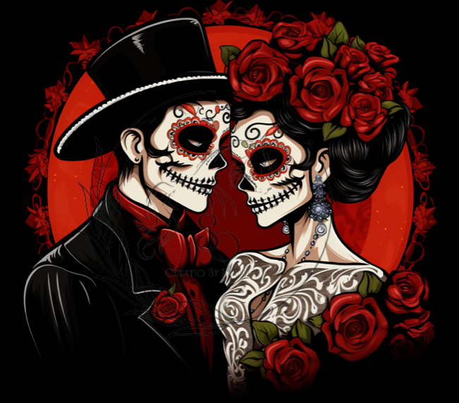 T805 | Transfers Para Sublimar | Dia de muertos